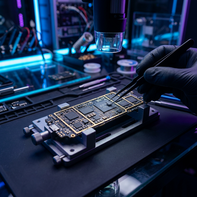 Smartphone logic board repair